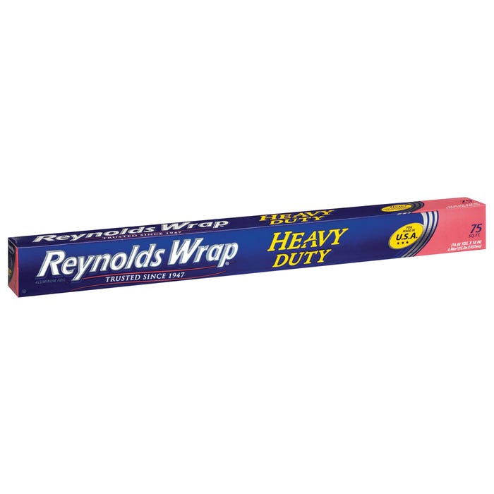 Reynolds Wrap Heavy Duty Aluminum Foil, 75 Square Feet