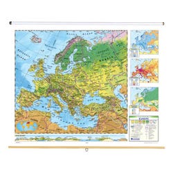 Nystrom Land Cover Europe Map, Item Number 1398304