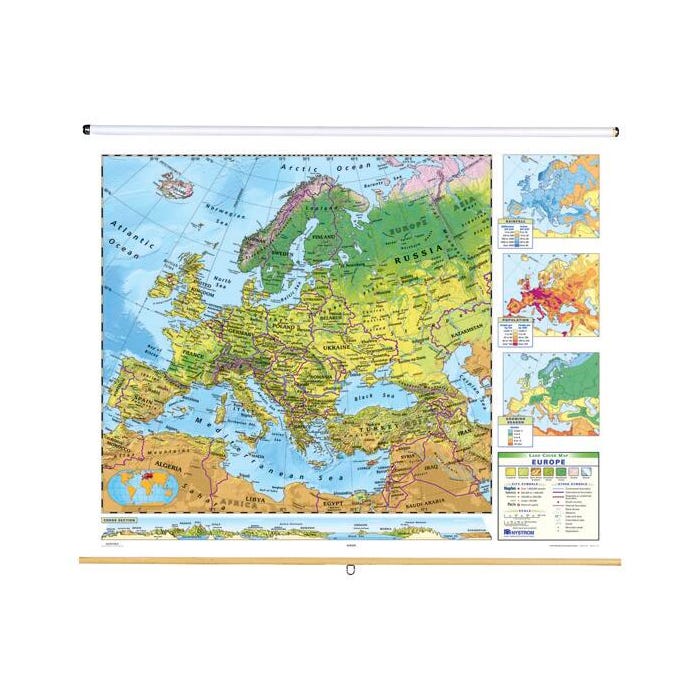 Nystrom Land Cover Europe Map