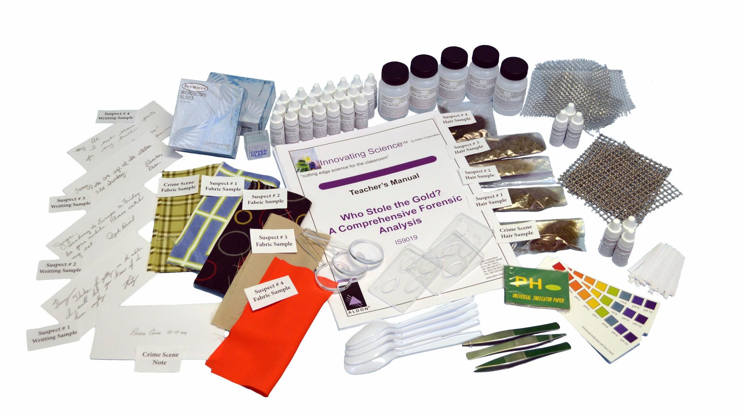 Image for Innovating Science Who Stole the Gold? A Comprehensive Forensic Analysis from School Specialty