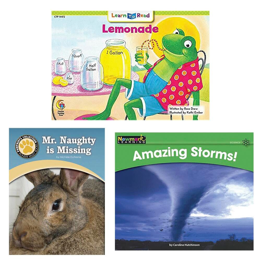Achieve It! Guided Reading Class Pack Book Collection, Reading Level H, Grade 1, Set of 16, Item Number 2097351