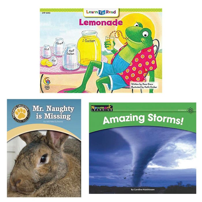 Achieve It! Guided Reading Variety Pack Book Collection, Reading Level H, Grade 1, Set of 16