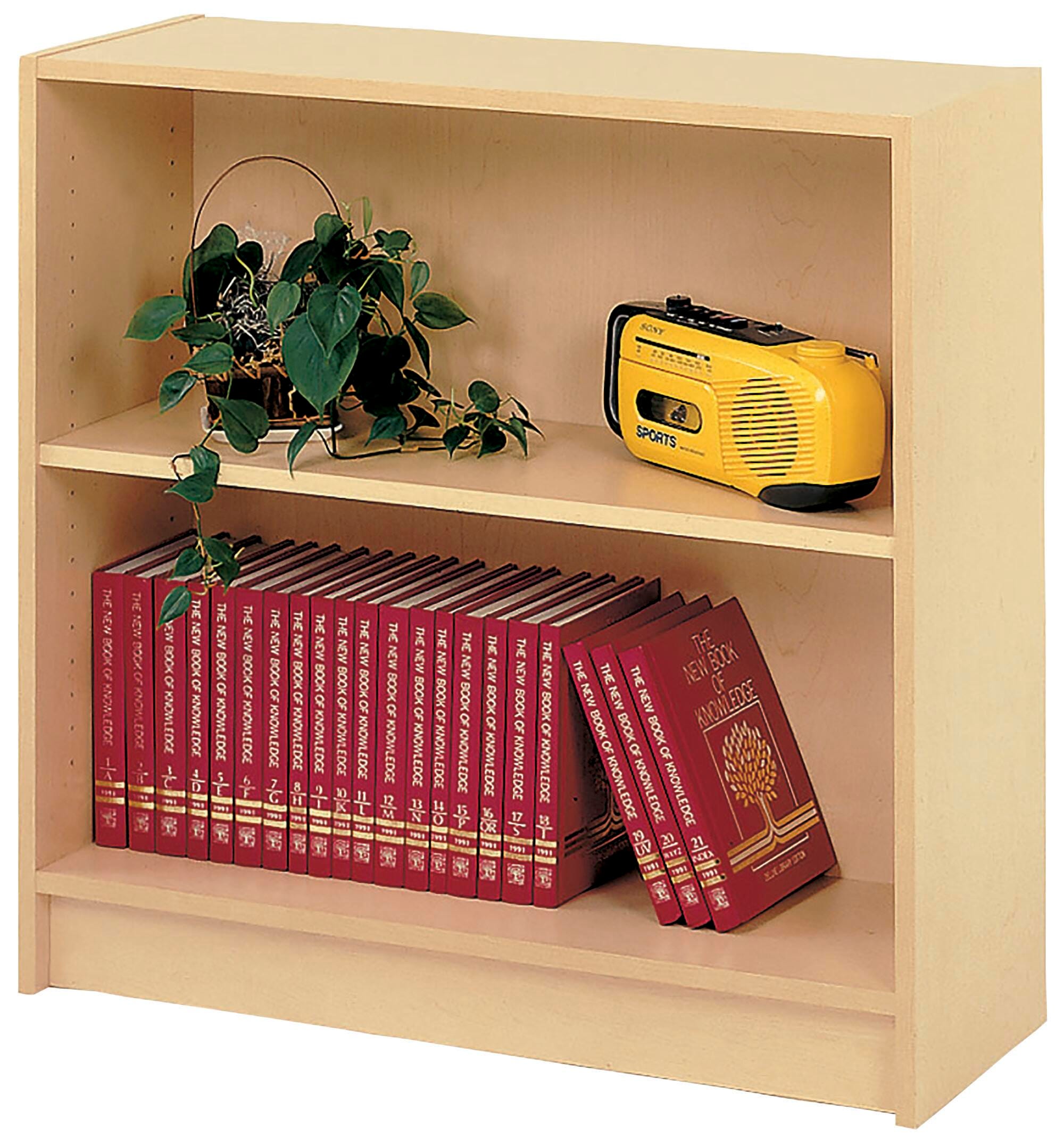 Stevens ID Systems Bookcase, 2 Shelves, 36 x 12 x 34 Inches 4001086