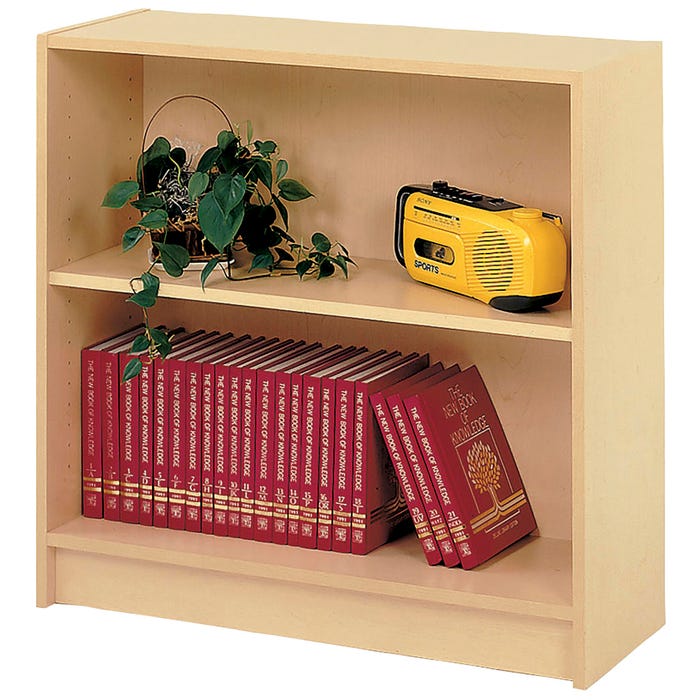 Stevens ID Systems Bookcase, 2 Shelves, 36 x 12 x 34 Inches