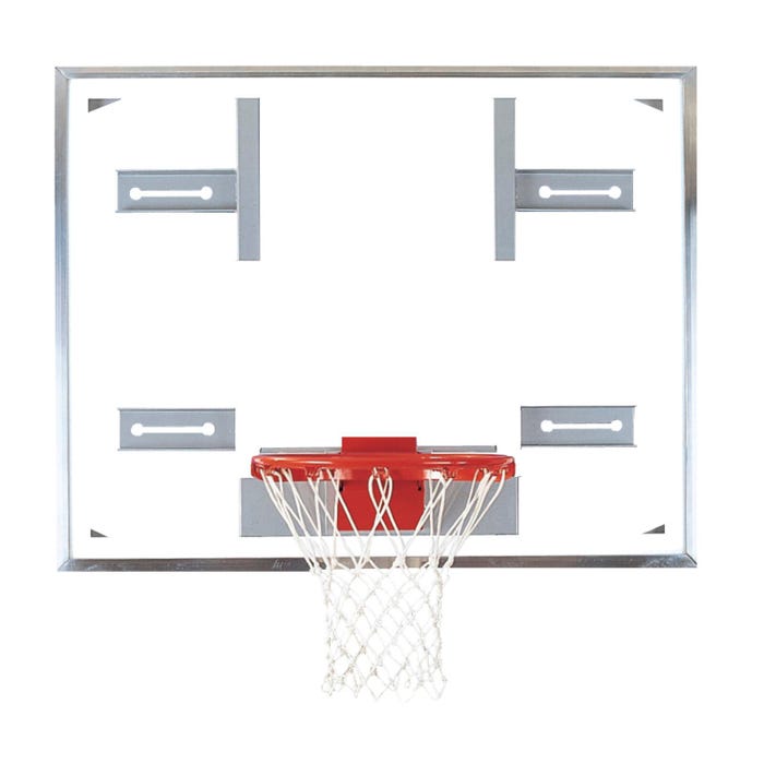 Bison Side Court Conversion Glass Backboard, 54 x 2-1/4 x 42 Inches