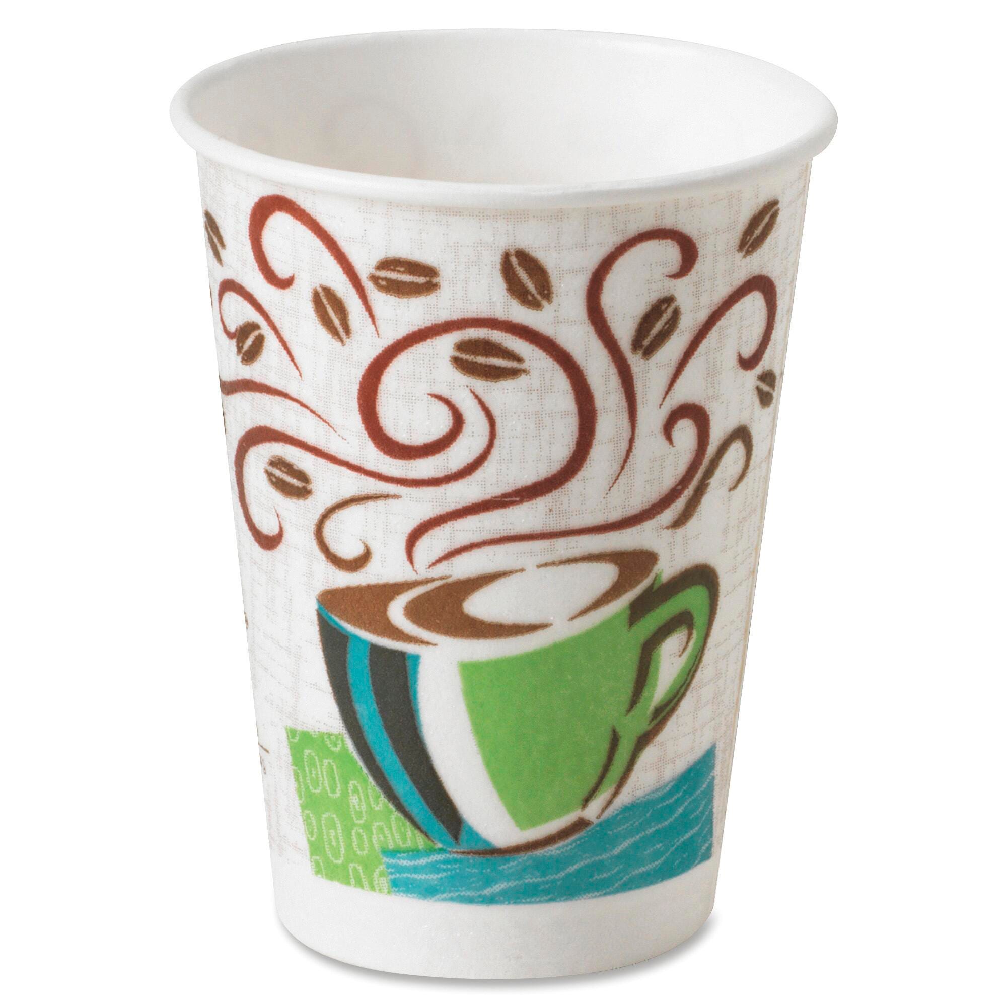 Dixie Foods Perfectouch Insulated Hot Cup, 16 oz, Pack of 50, Item Number 1099147