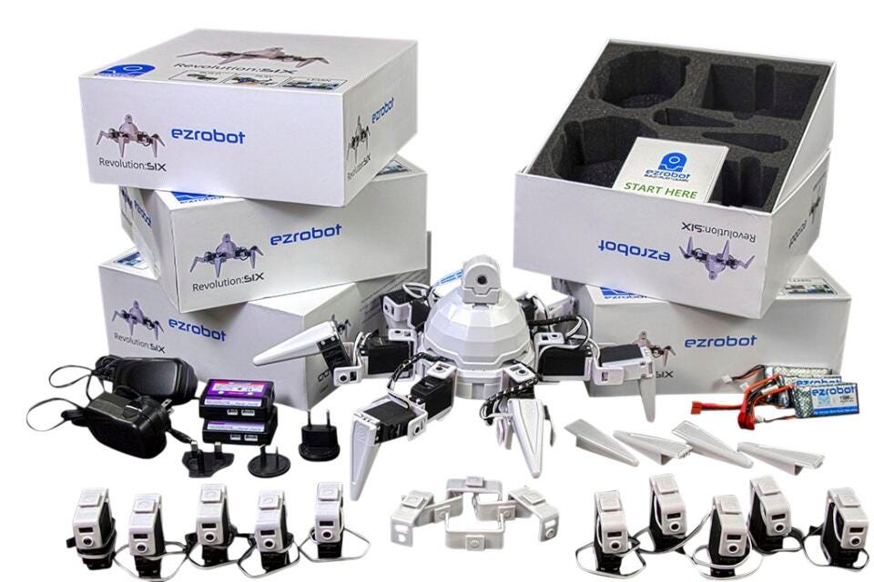 EZ-Robot Hexapod Bundle 2103895