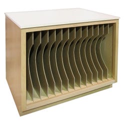 Hann Manufacturing Art Portfolio Storage Cabinet, 39 x 30 x 33 Inches