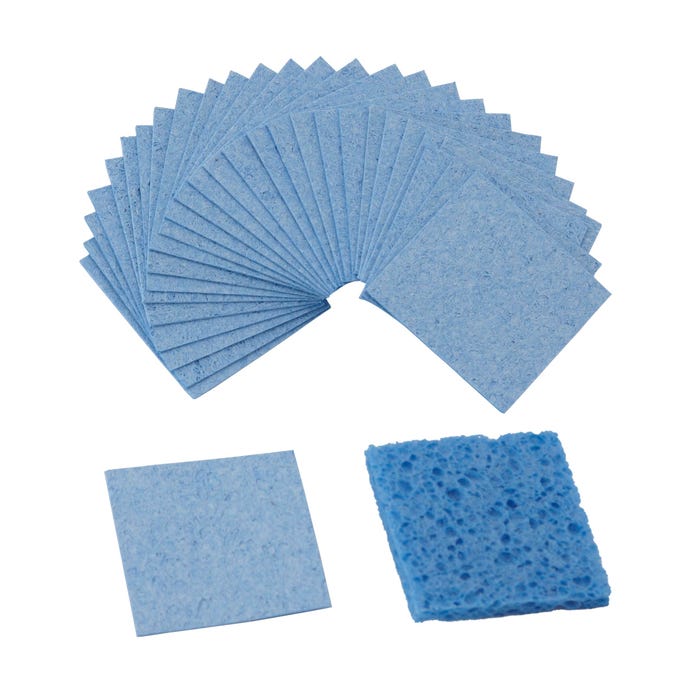Captain Creative Compressed Magic Sponge Squares, 2 x 2 Inches, Pack of 30