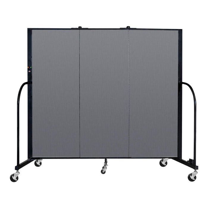Screenflex Freestanding Standard Room Divider, 3 Panels