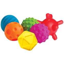 Image for Edushape Sensory Mini Balls, Set of 6 from School Specialty