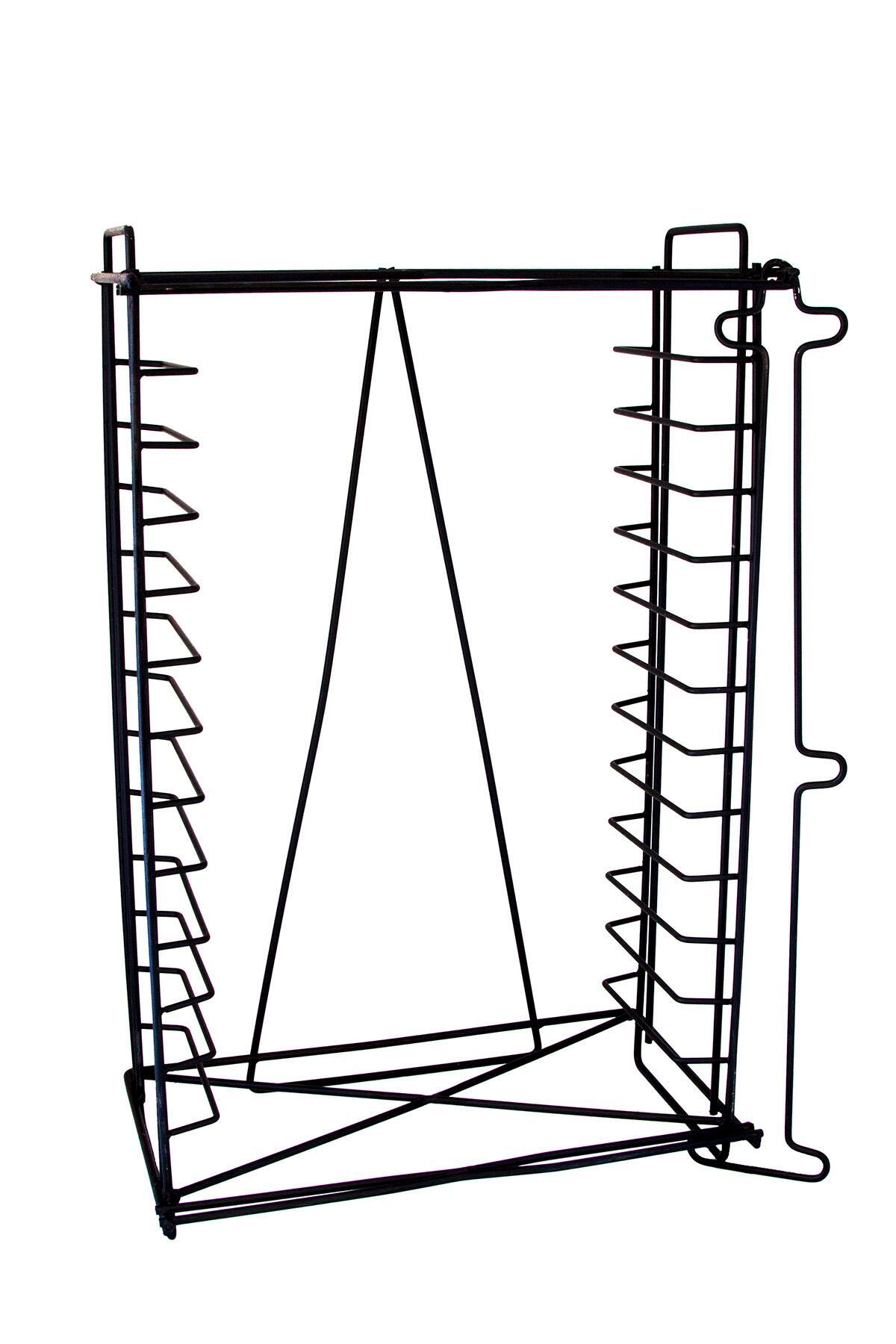 Jack Richeson 12-Shelf Tempera Cake Rack, Large Wells, Item Number 1540153