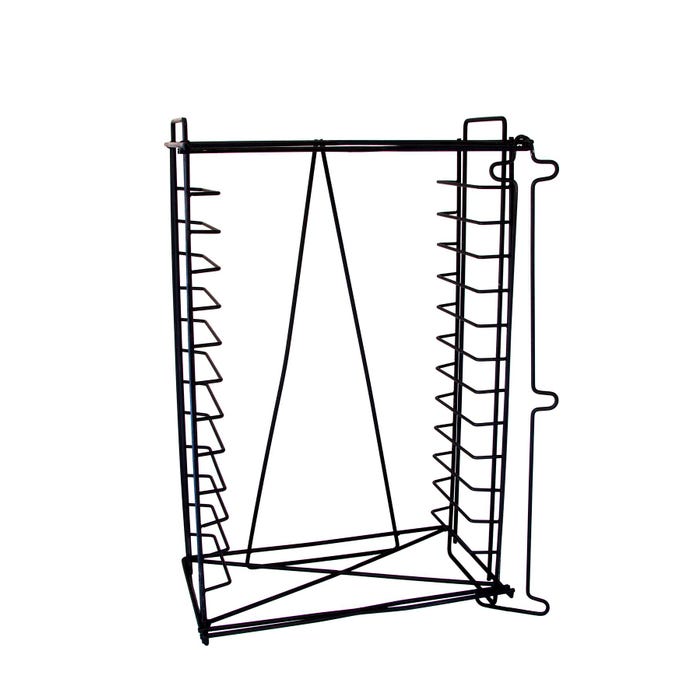 Jack Richeson 12-Shelf Tempera Cake Rack, Large Wells