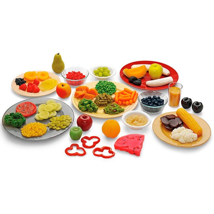 American 3B Scientific Fruit and Vegetable Rainbow Foods Kit