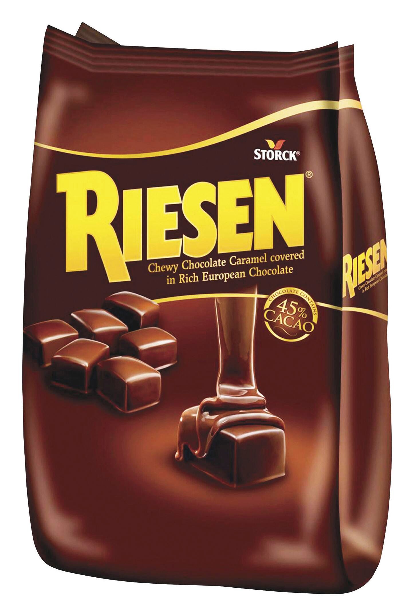 Risen Chocolate Caramel Chewy Candy, 30 Ounce, Item Number 1446193