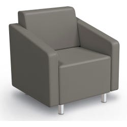 MooreCo Soft Seating Single Chair with Arms, 30-1/2 x 29-1/2 x 34-1/2 Inches 4001174