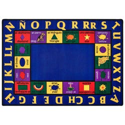 Carpets for Kids Premium Bilingual Carpet, Rectangle 4002240