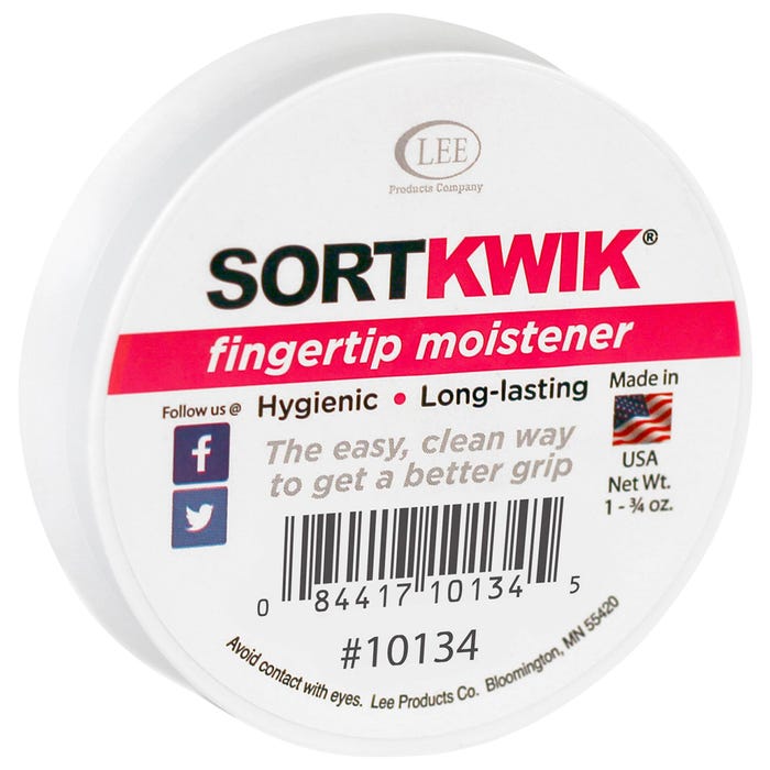 Lee Sortkwik Fingertip Moistener, 1-3/4 Ounces