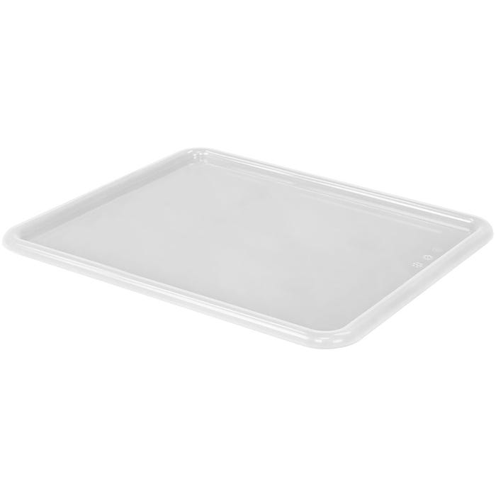 School Smart Storage Tray Lid, 10-7/8 x 13-1/4 Inches, Translucent