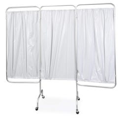 Drive Medical Three-Panel Portable Patient Privacy Screen, 70-1/2 inches