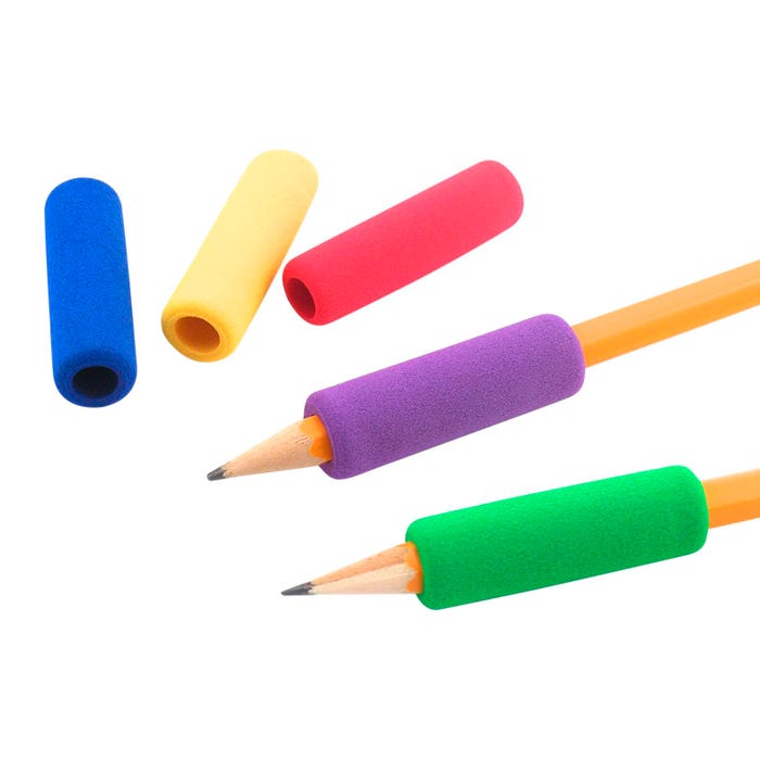 The Classics Foam Pencil Grips, Assorted Colors, Pack of 12