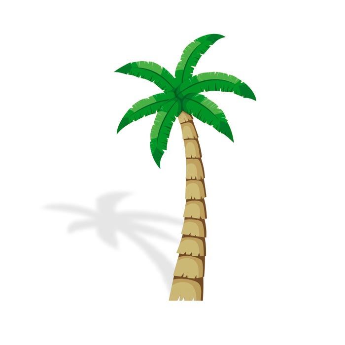 Inventionland Short Island Palm Tree