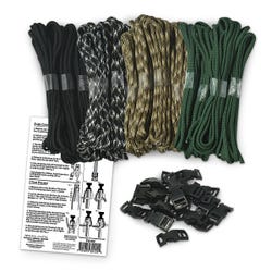 Pepperell Braiding Parachute Cord Group Pack, Camo
