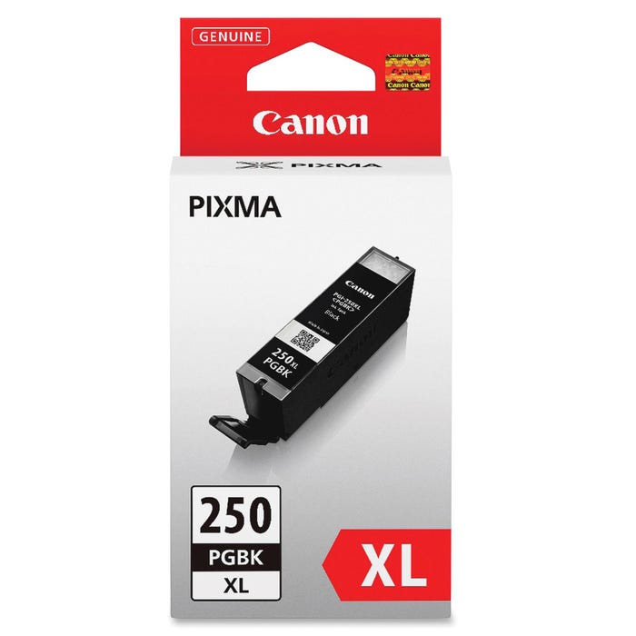 Canon Ink Toner Cartridge, PGI250XLPGBK, Black