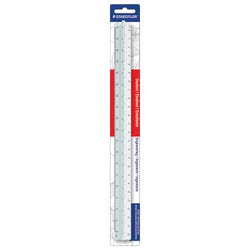 Staedtler Student 12 Inch Engineer Imperial Scale, White 2132100