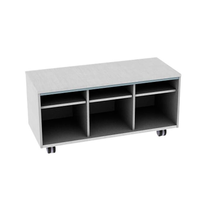 Fleetwood Designer 2.0 Cabinet, Six Cubbies, No Door, Magnetic Markerboard Back