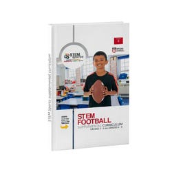 STEM Sports Football Curriculum Manual Only, Grades 3-5 & 6-8 2214510