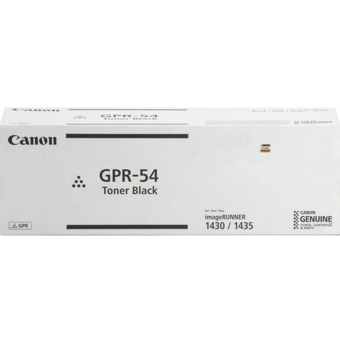 Canon Ink Toner Cartridge, GPR54, Black