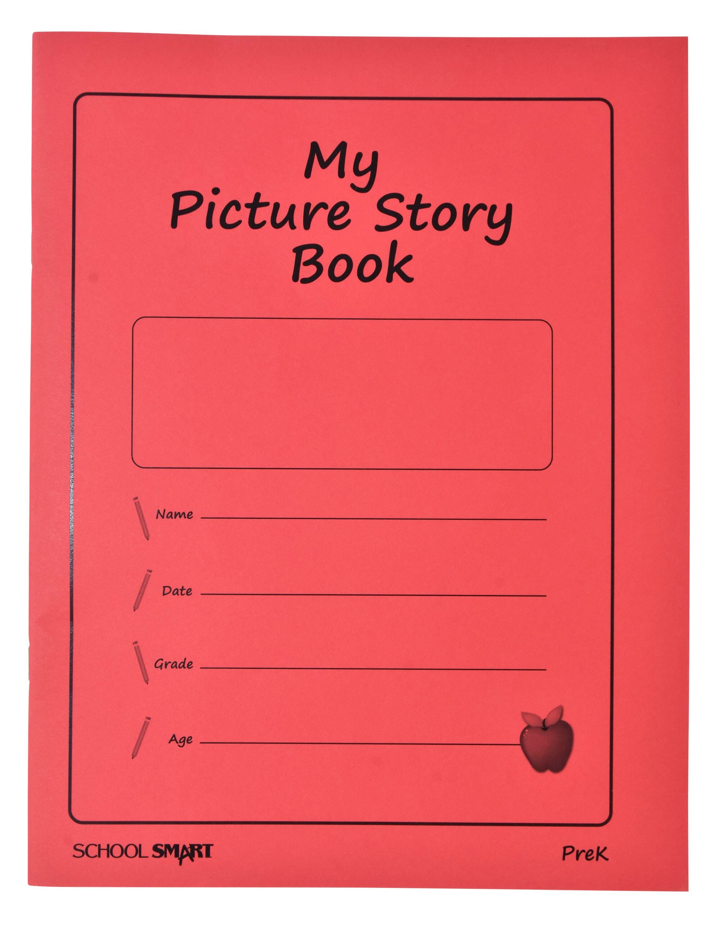 School Smart My Picture Story Book, Pre-K, 8-1/2 x 11 Inches 2092045