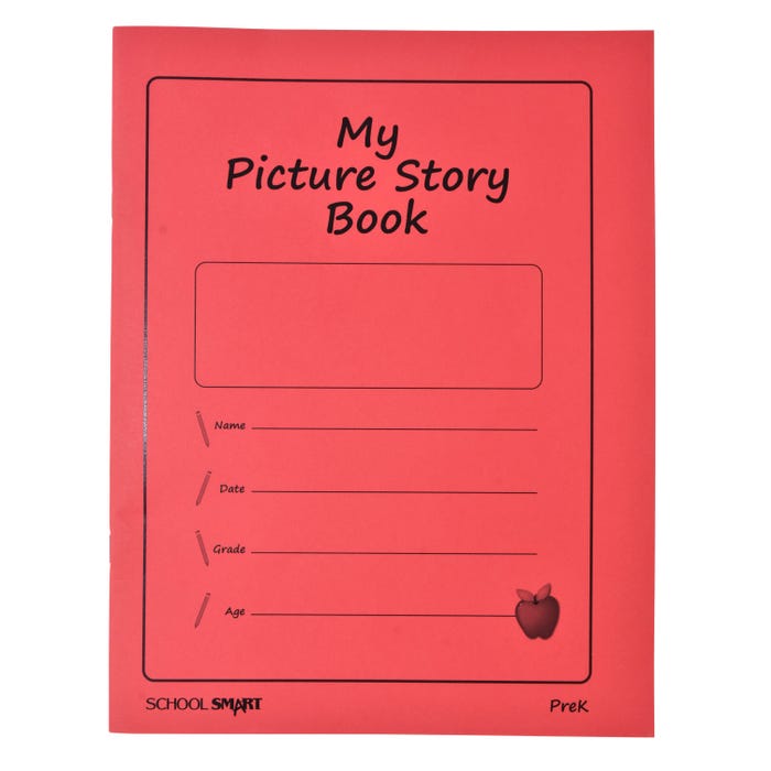 School Smart My Picture Story Book, Pre-K, 8-1/2 x 11 Inches