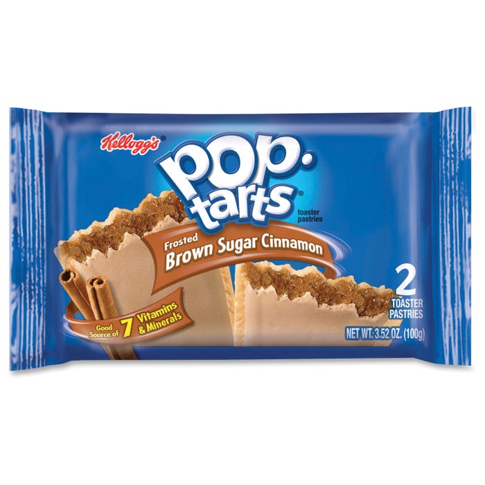 Pop Tarts Brown Sugar Cinnamon Pop Tarts, Pack of 6