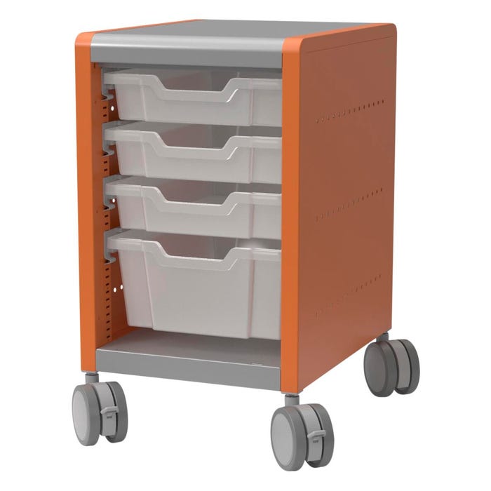 Classroom Select Geode Short Storage Cabinet, Single Wide
