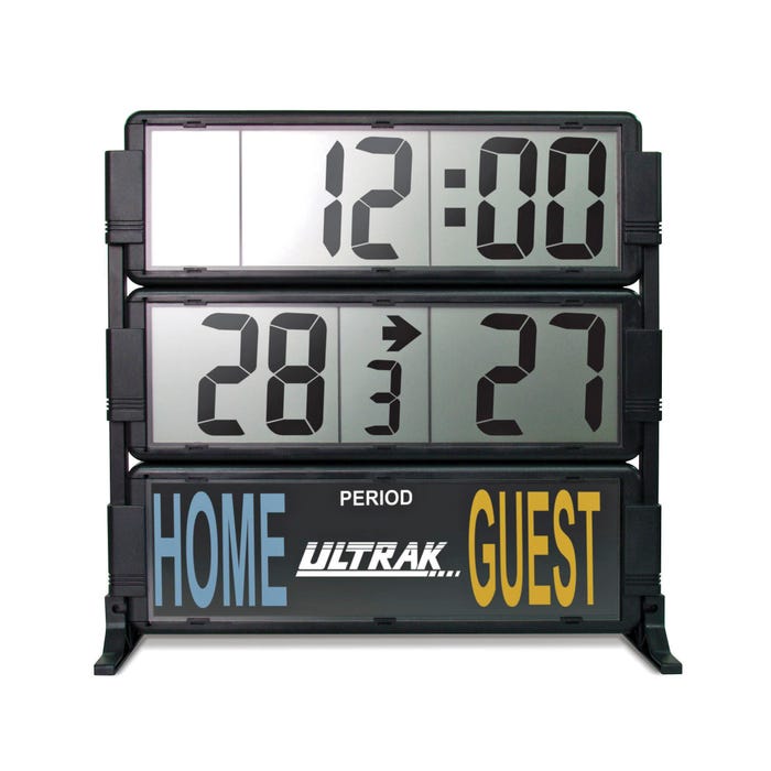 Ultrak T-300 Multi-Sport Scoreboard, 20 x 18-1/2 Inches