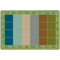 Childcraft Alphabet Squares Carpet, 8 x 12 Feet, Rectangle