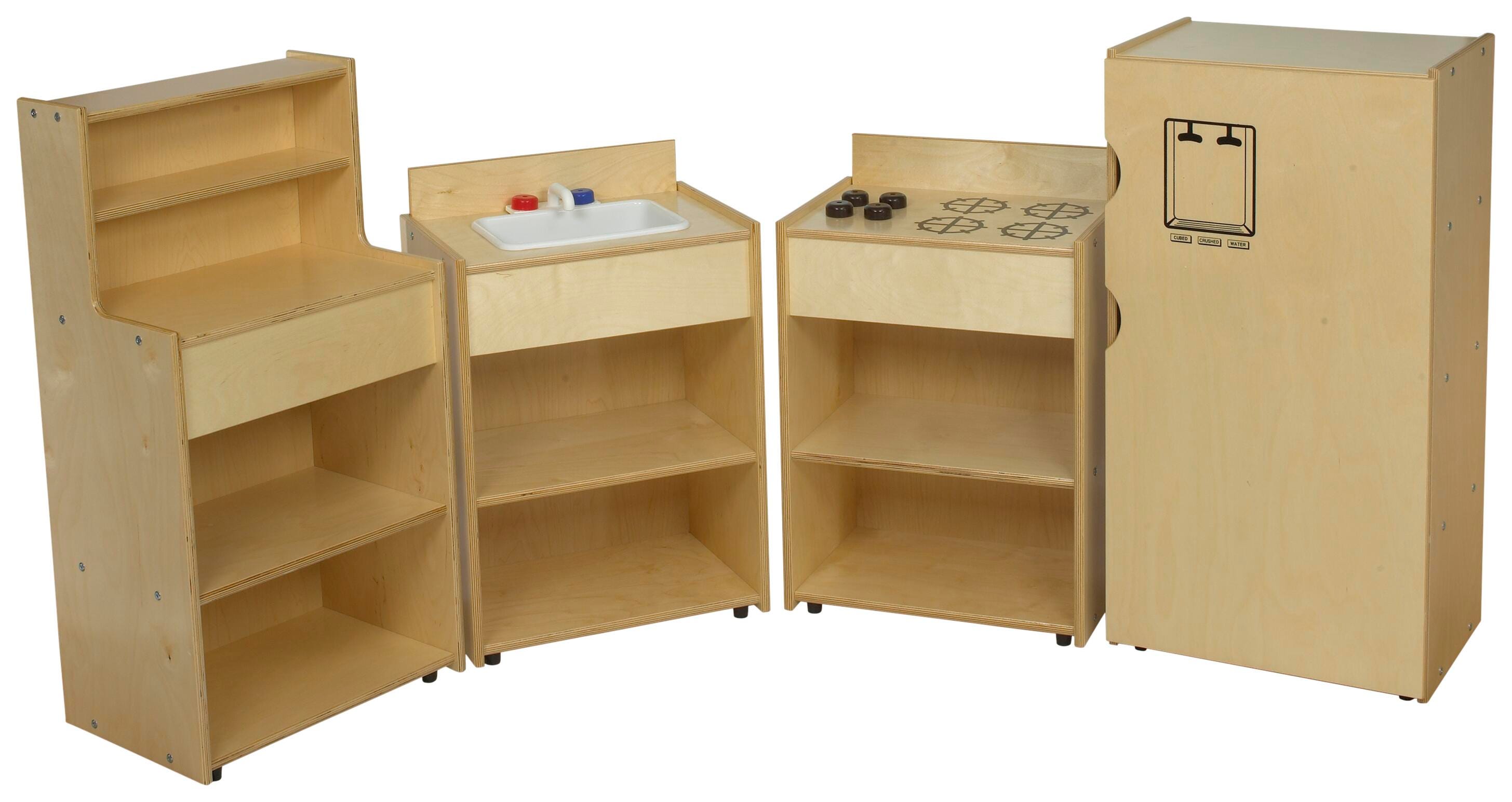 Childcraft ABC Furnishings Complete Kitchen Set, Item Number 1537062