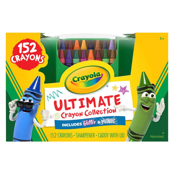 Crayola Ultimate Crayon Collection, Assorted Colors, Set of 152