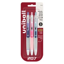 Image for uniball 207 Gel Pen, 0.7 mm, Assorted, Set of 3 from School Specialty