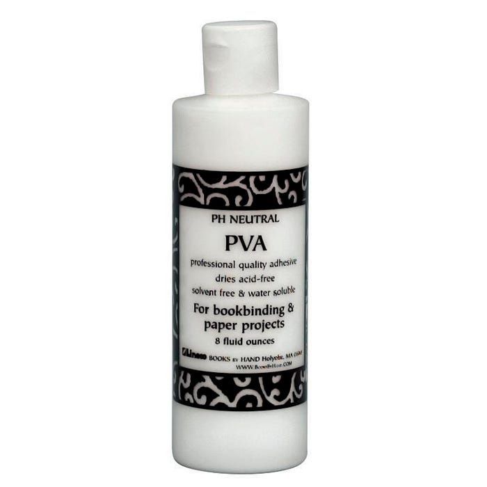 Lineco pH Neutral PVA Bookbinder Adhesive, 8 Ounce Bottle