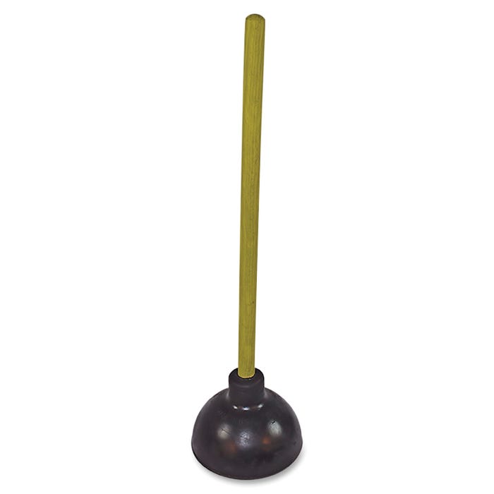 Genuine Joe Value Plus Plunger, 23 x 5-3/4 Inches, Yellow