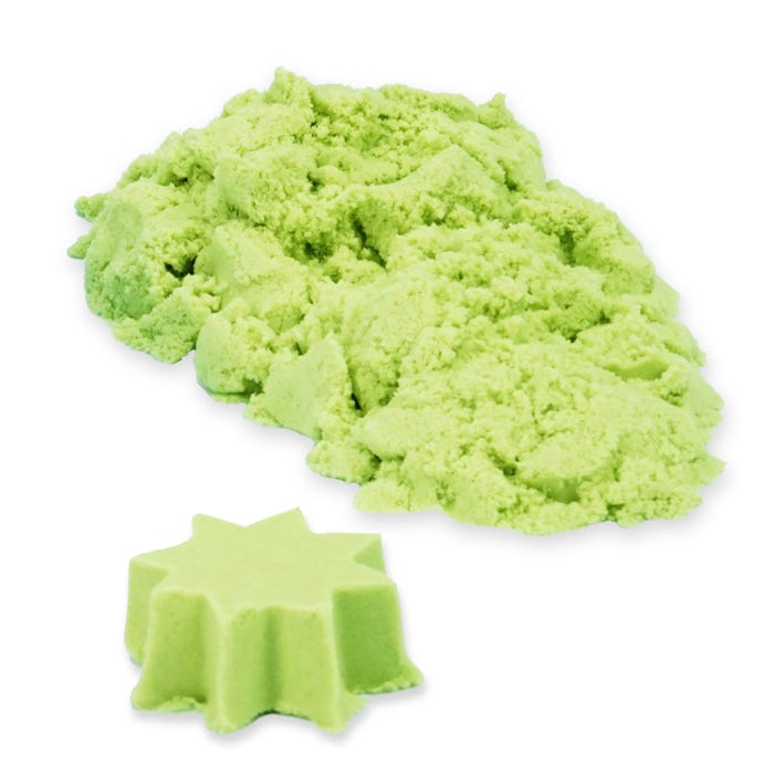 Childcraft Colored Mold and Play Sand, Green, 5-1/2 Pounds