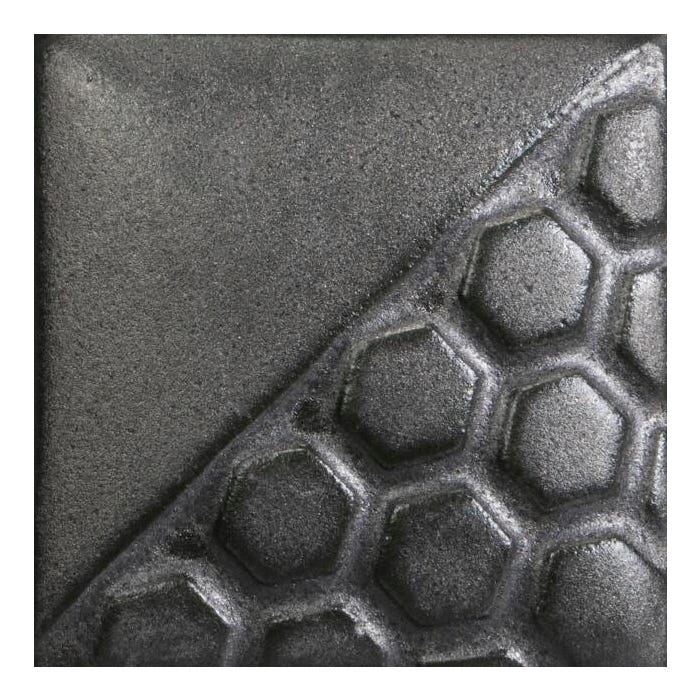 Mayco Elements Glaze, EL-119 Burnished Steel, Opaque, Pint