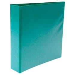 School Smart Polypropylene Round Ring View Binder, 2 Inches, Green 2138582