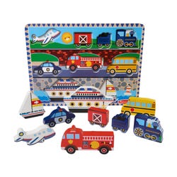 Melissa & Doug Vehicles Chunky Puzzle, Item Number 082687