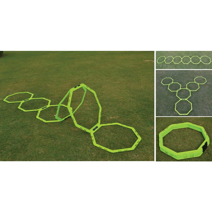 FlagHouse Octa Ring System, 16-1/2 Inches, Set of 12