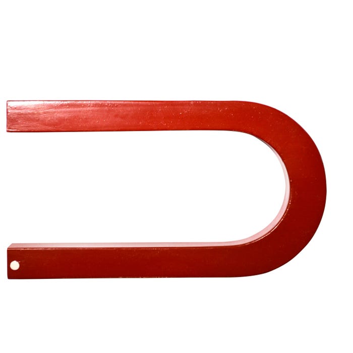 Eisco Labs Premium Magnetic Horseshoe, U Shape, Super Strong Steel