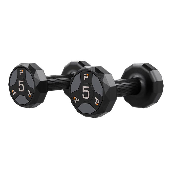 Power System Urethane Dumbbells, Pair, 5 Pounds